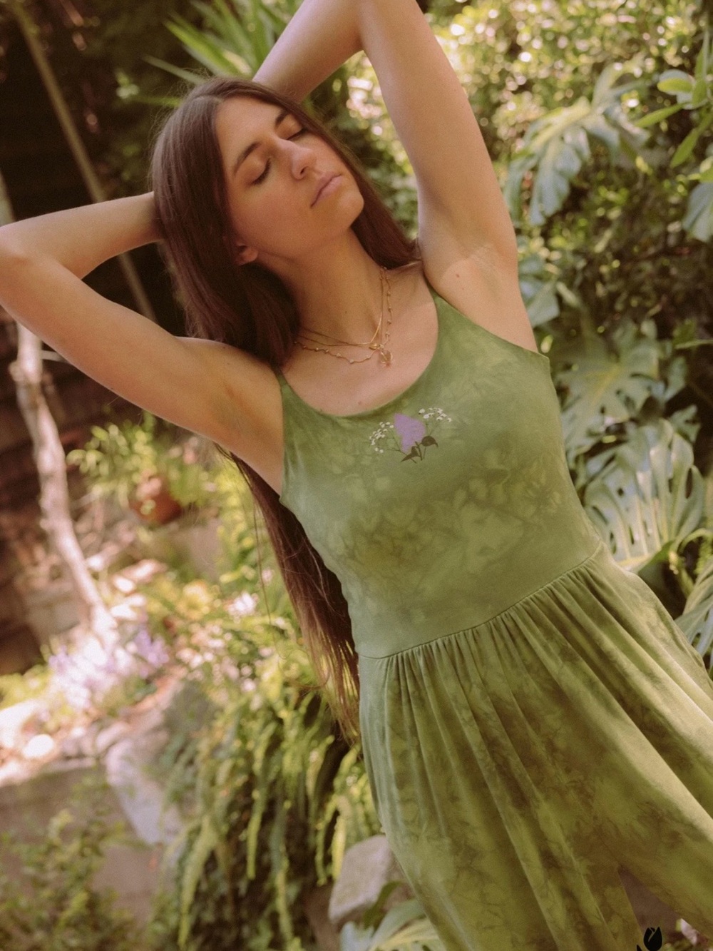 Lilac Cami Jumpsuit Purusha people
